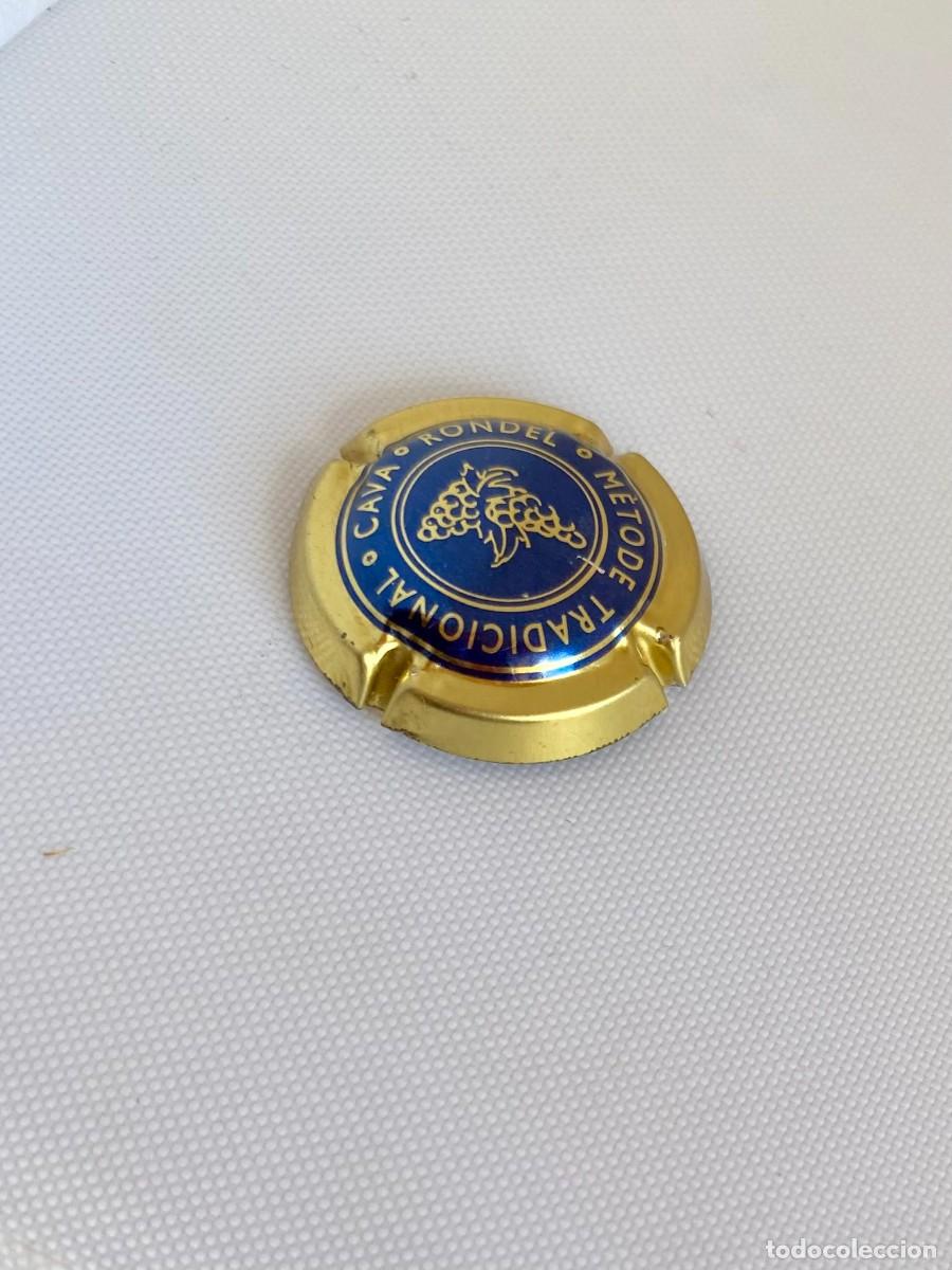 Coleccionismo de cava: 1 PLACA CHAPA CAVA RONDEL - Foto 2