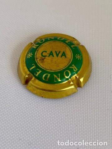Coleccionismo de cava: 1 PLACA CHAPA CAVA RONDEL - Foto 1