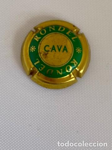 Coleccionismo de cava: 1 PLACA CHAPA CAVA RONDEL - Foto 2