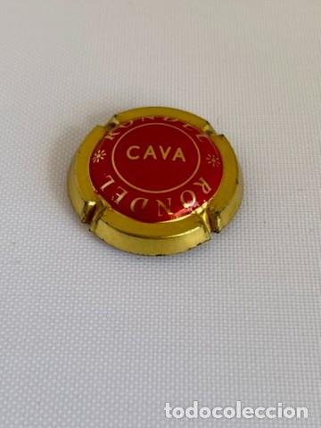 Coleccionismo de cava: 1 PLACA CHAPA CAVA RONDEL - Foto 1