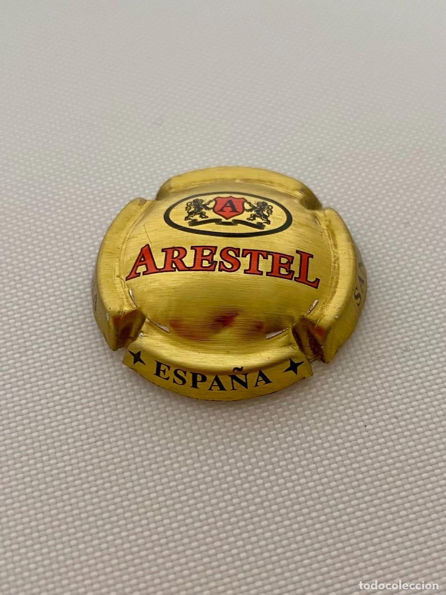 Coleccionismo de cava: 1 PLACA CHAPA DE CAVA MARQUISTAS ARESTEL - Foto 1