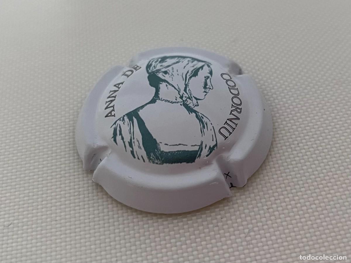 Coleccionismo de cava: 1 PLACA CHAPA DE CAVA ANNA DE CODORNIU - Foto 1