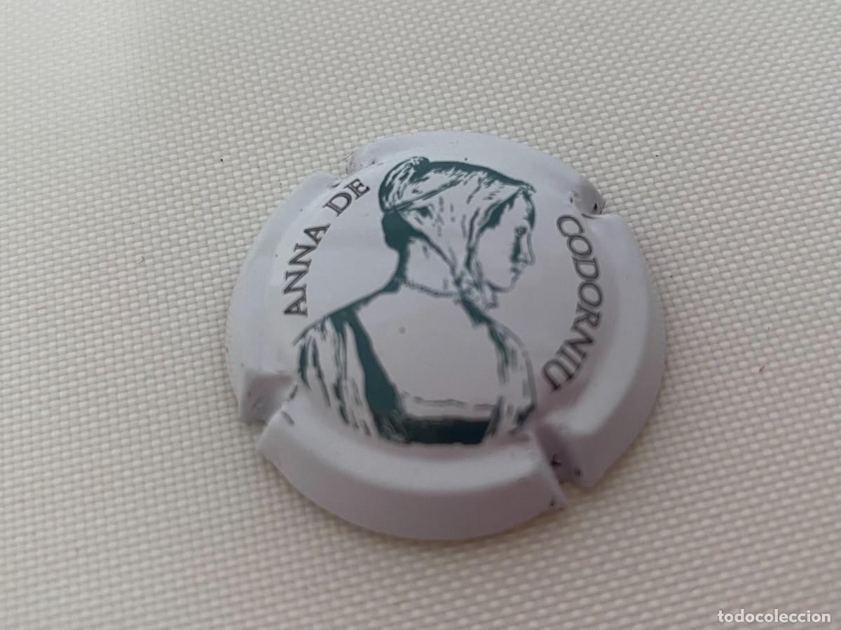 Coleccionismo de cava: 1 PLACA CHAPA DE CAVA ANNA DE CODORNIU - Foto 1