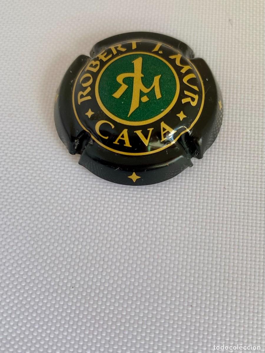 Coleccionismo de cava: 1 PLACA CHAPA CAVA ROBERT J. MUR - Foto 1