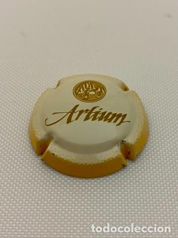 Coleccionismo de cava: 1 PLACA CHAPA CAVA ARTIUM - Foto 1