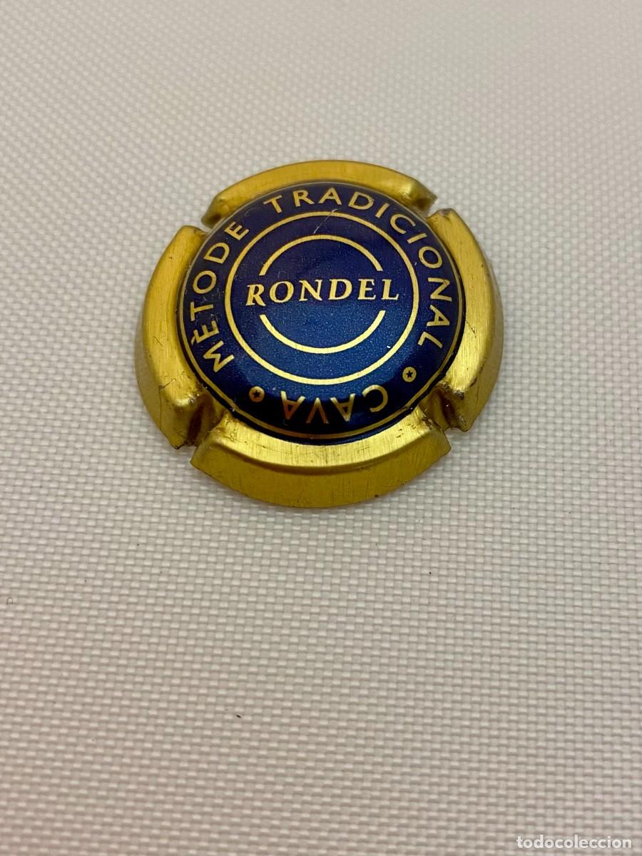 Coleccionismo de cava: 1 PLACA CHAPA CAVA RONDEL - Foto 1