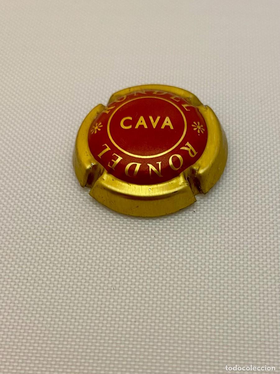 Coleccionismo de cava: 1 PLACA CHAPA CAVA RONDEL - Foto 1