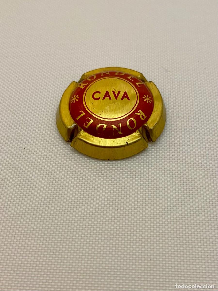 Coleccionismo de cava: 1 PLACA CHAPA CAVA RONDEL - Foto 1
