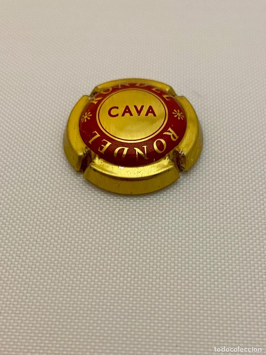 Coleccionismo de cava: 1 PLACA CHAPA CAVA RONDEL - Foto 1