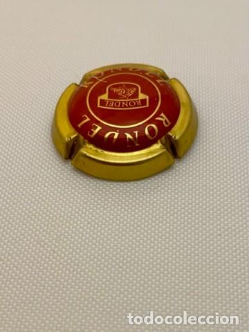 Coleccionismo de cava: 1 PLACA CHAPA CAVA RONDEL - Foto 2