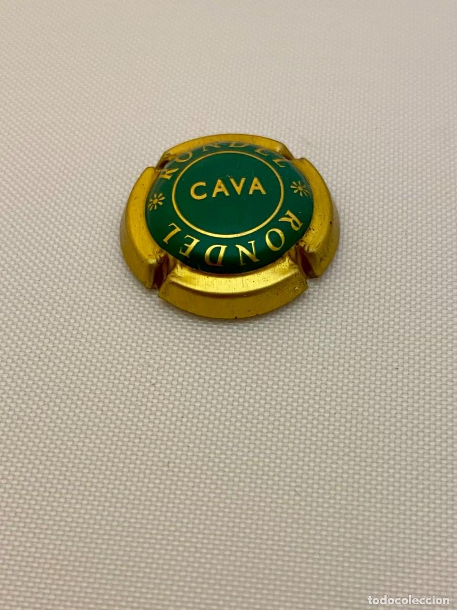 Coleccionismo de cava: 1 PLACA CHAPA CAVA RONDEL - Foto 1