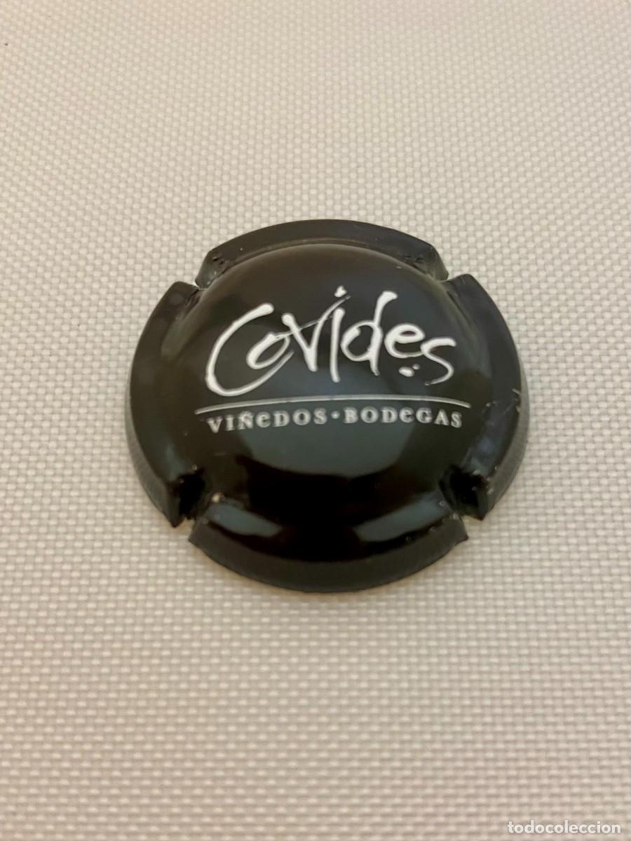 Coleccionismo de cava: PLACA CHAPA DE CAVA COVIDES - Foto 1