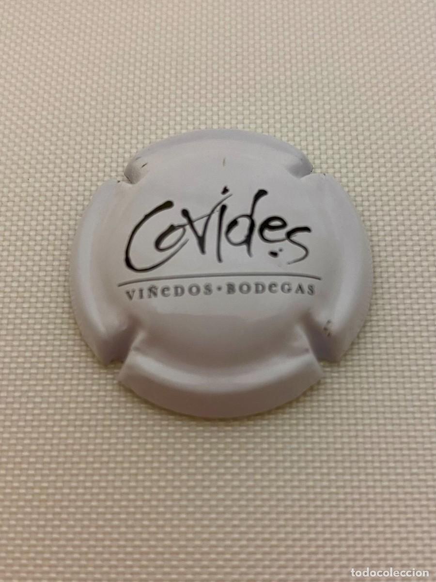 Coleccionismo de cava: PLACA CHAPA DE CAVA COVIDES - Foto 1