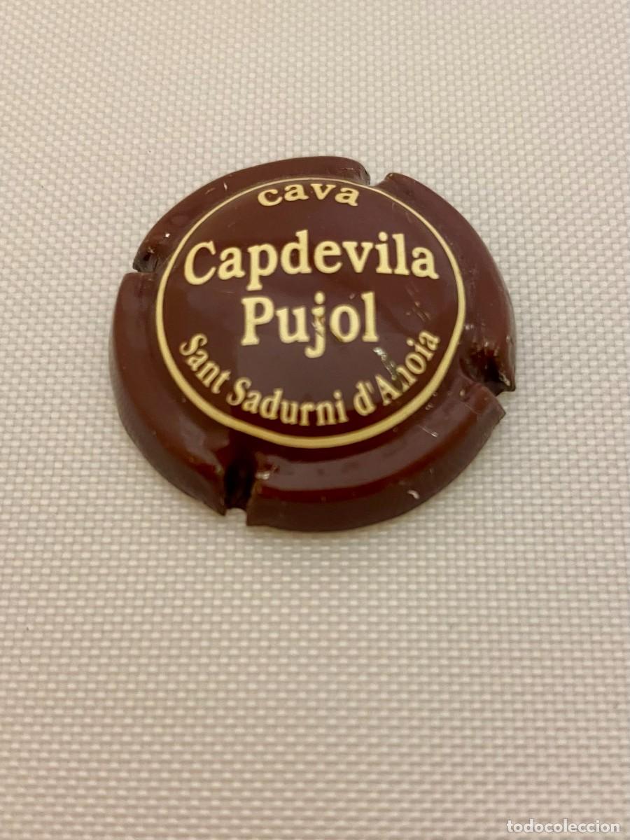 Coleccionismo de cava: PLACA CHAPA DE CAVA CAPDEVILA PUJOL - Foto 1