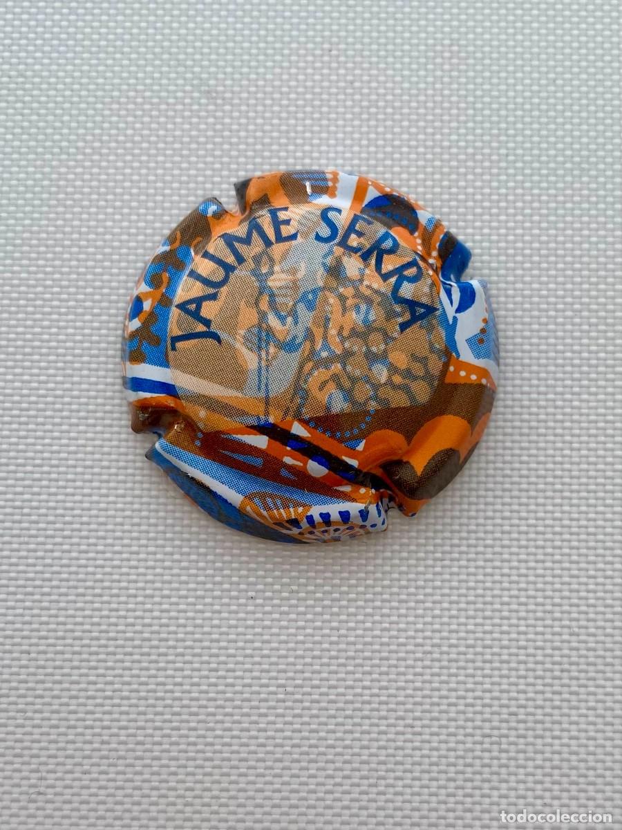 Coleccionismo de cava: PLACA CHAPA DE CAVA JAUME SERRA - Foto 1