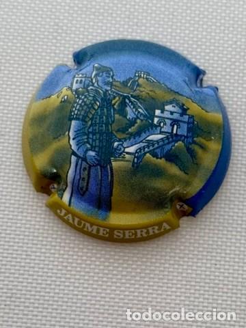 Coleccionismo de cava: PLACA CHAPA DE CAVA JAUME SERRA - Foto 1