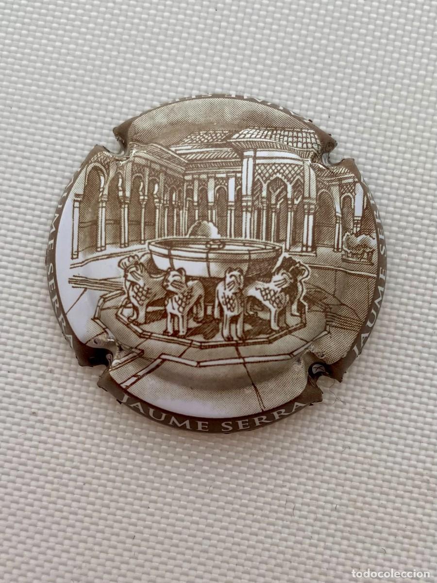 Coleccionismo de cava: PLACA CHAPA DE CAVA JAUME SERRA - Foto 1