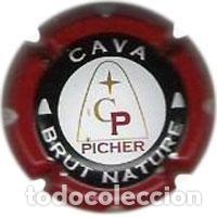 Coleccionismo de cava: PLACA CHAPA CAVA - Picher **p - Foto 1