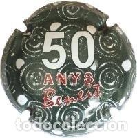 Coleccionismo de cava: PLACA CHAPA CAVA - Bene&iuml;t ++b - Foto 1