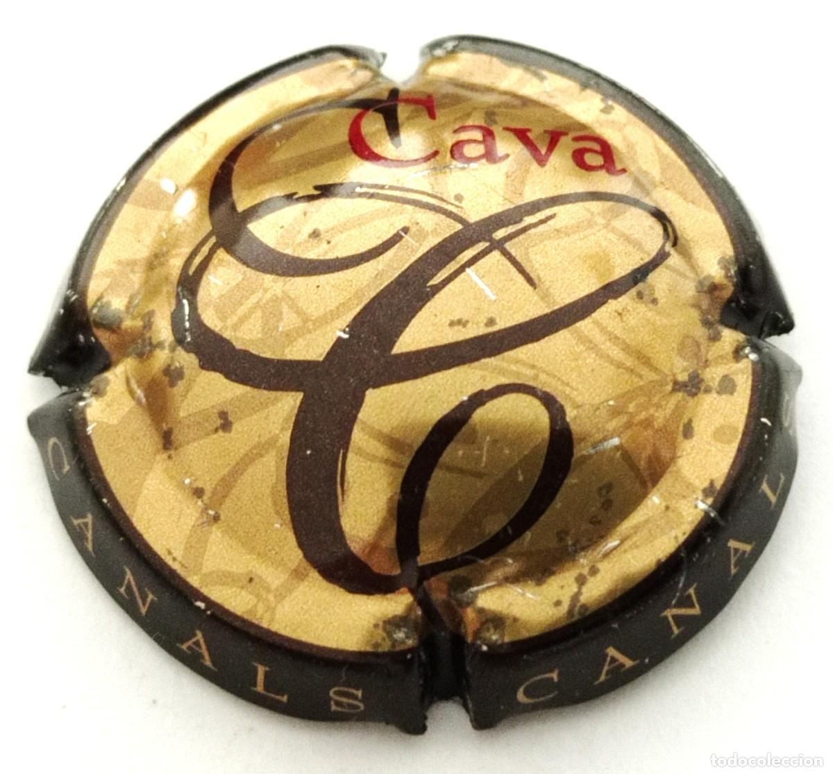 Coleccionismo de cava: PLACA CHAPA CAVA CANALS & CANALS - Foto 1