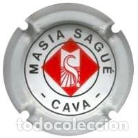 Coleccionismo de cava: Placa de cava Masia Sagu&eacute; MSA301 - Foto 1