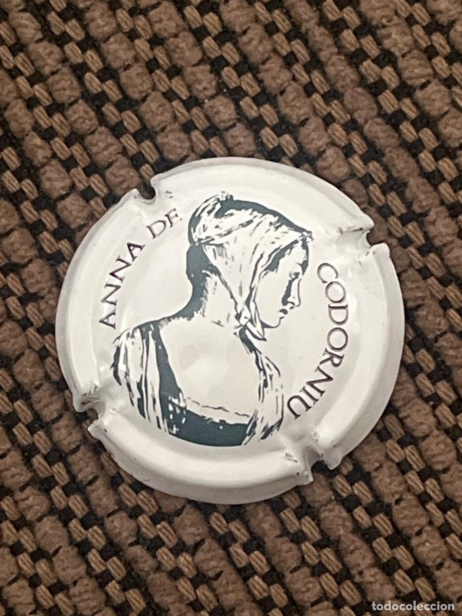 Coleccionismo de cava: ANNA CODORNIU | Chapa Placa de Cava Champagne - Foto 1