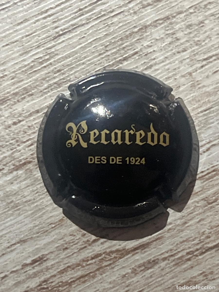 Coleccionismo de cava: RECAREDO | Chapa Placa de Cava Champagne - Foto 1