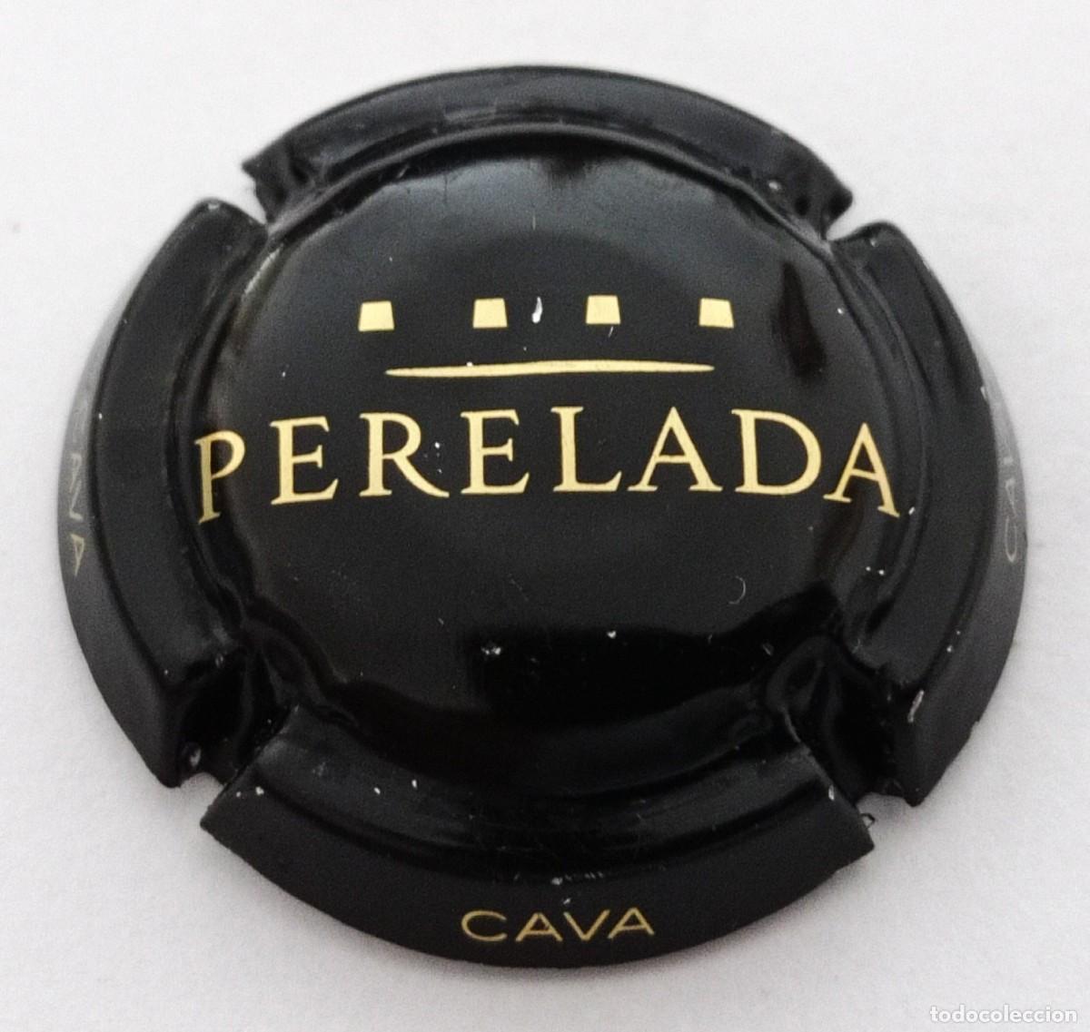 Coleccionismo de cava: PLACA CHAPA CAVA CASTILLO DE PERELADA - Foto 1
