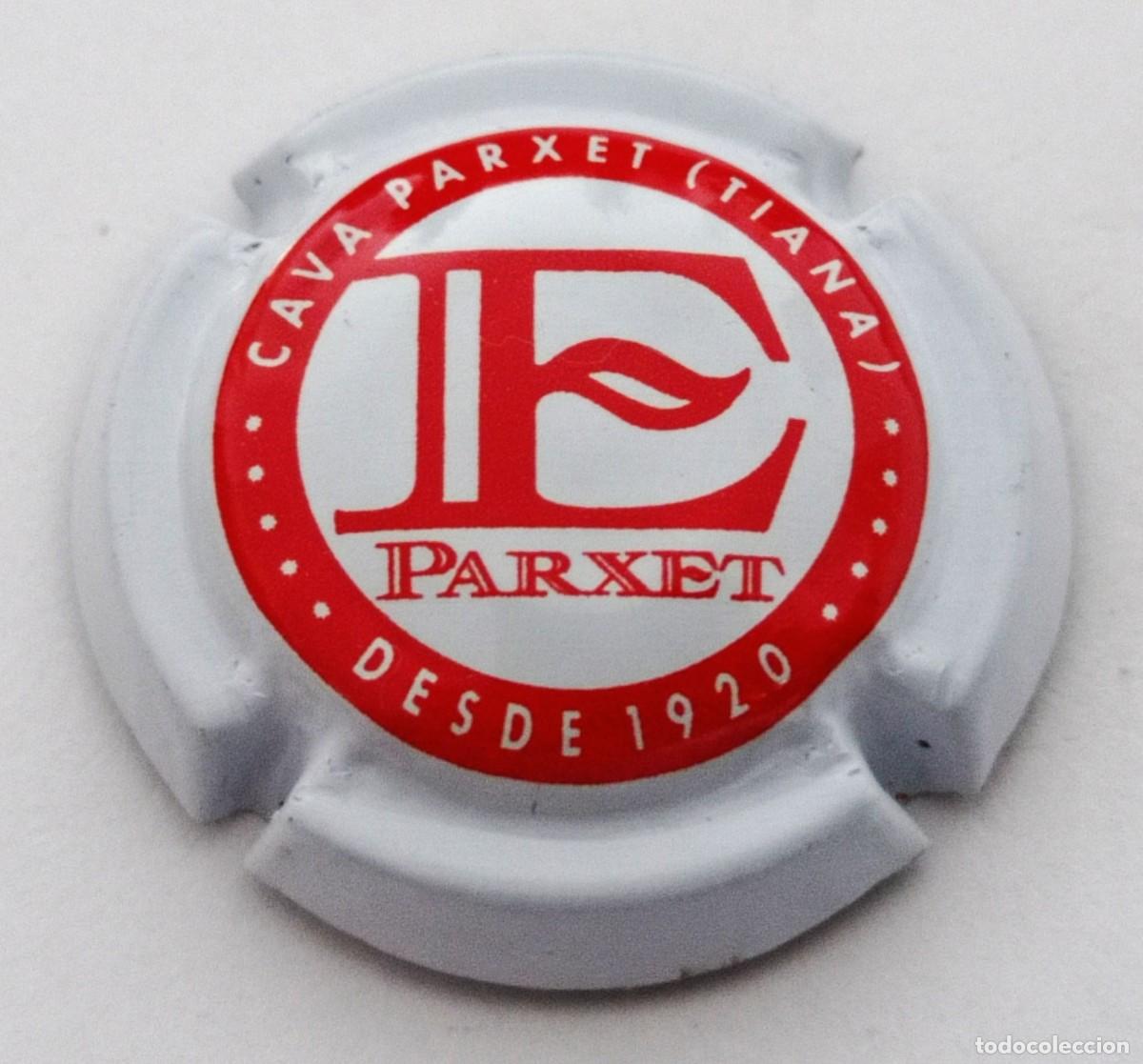 Coleccionismo de cava: PLACA CHAPA CAVA PARXET (E) - Foto 1