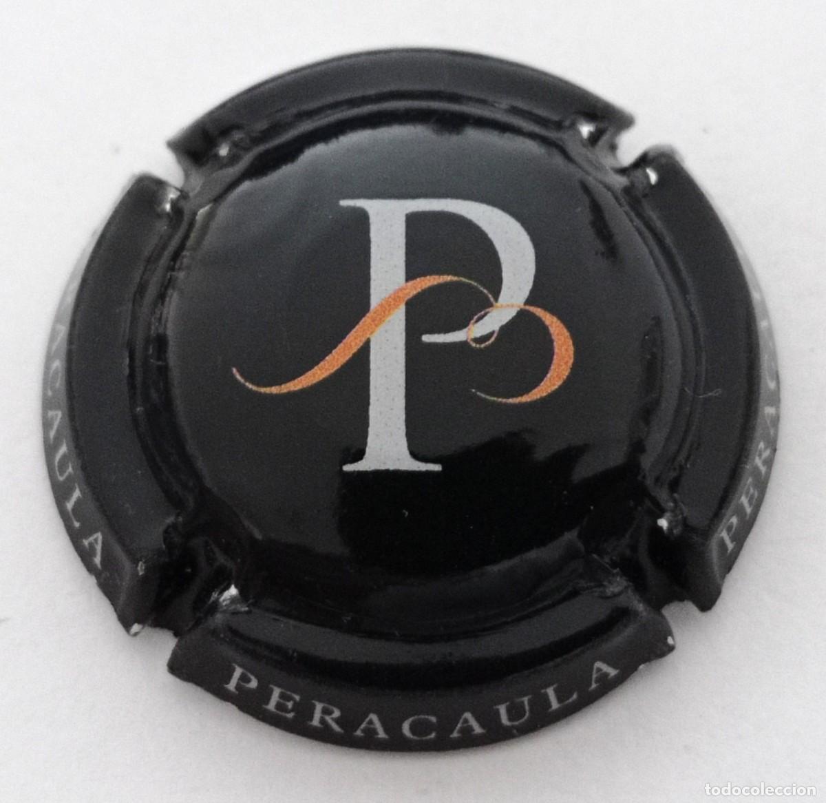 Coleccionismo de cava: PLACA CHAPA CAVA PERACAULA - Foto 1