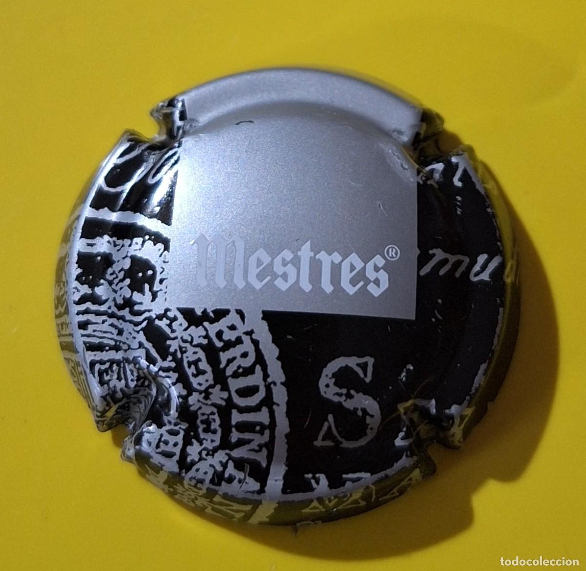 Coleccionismo de cava: PLACA CAVA CHAPA - MESTRES - Foto 1