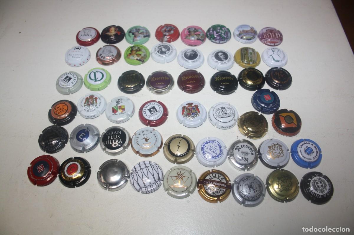 Coleccionismo de cava: CHAPAS DE CAVA 162 (51 DIFERENTES) - Foto 1