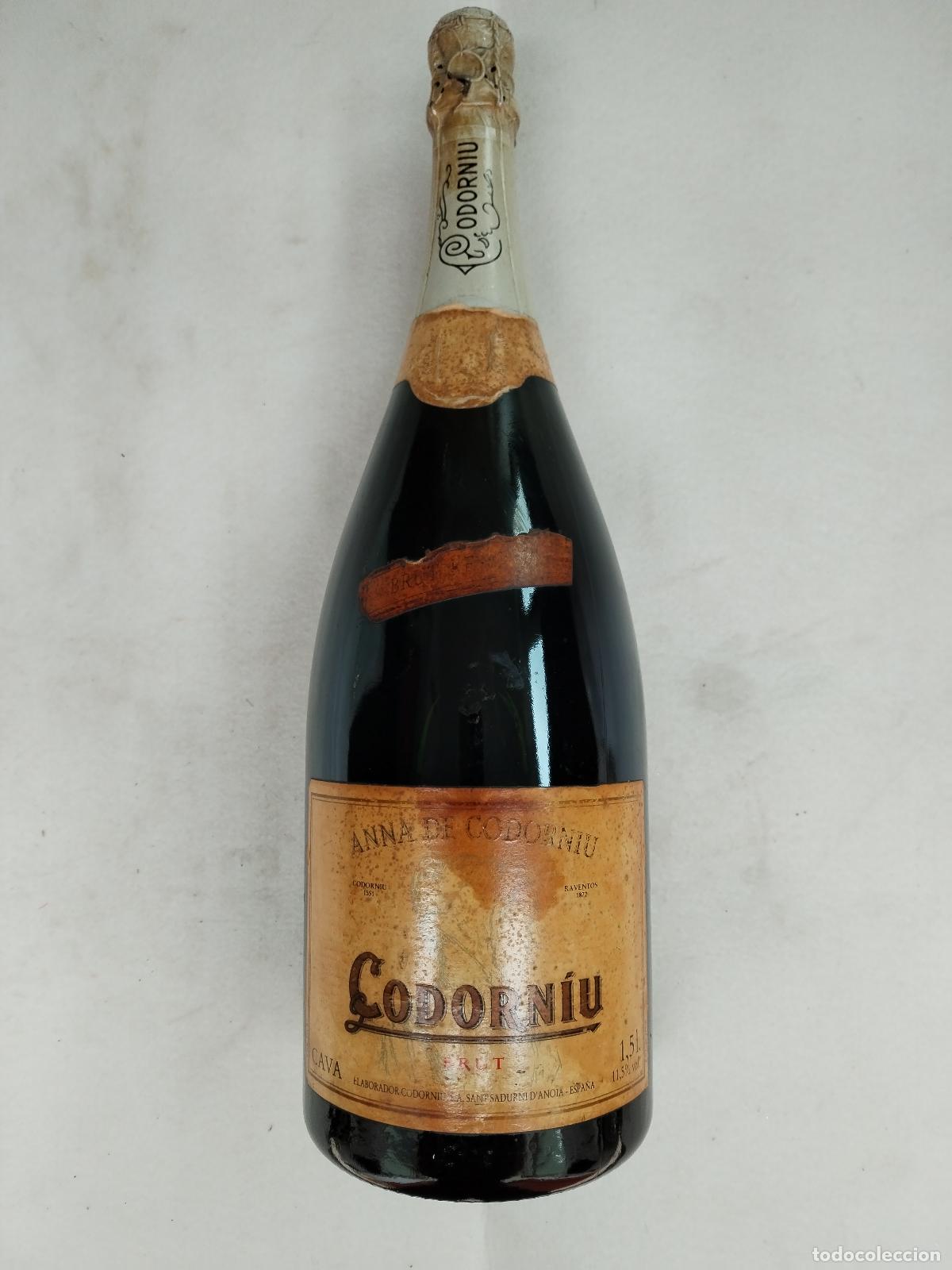 Coleccionismo de cava: botella de 1,5l. cava codorniu anna de codorniu - Foto 1