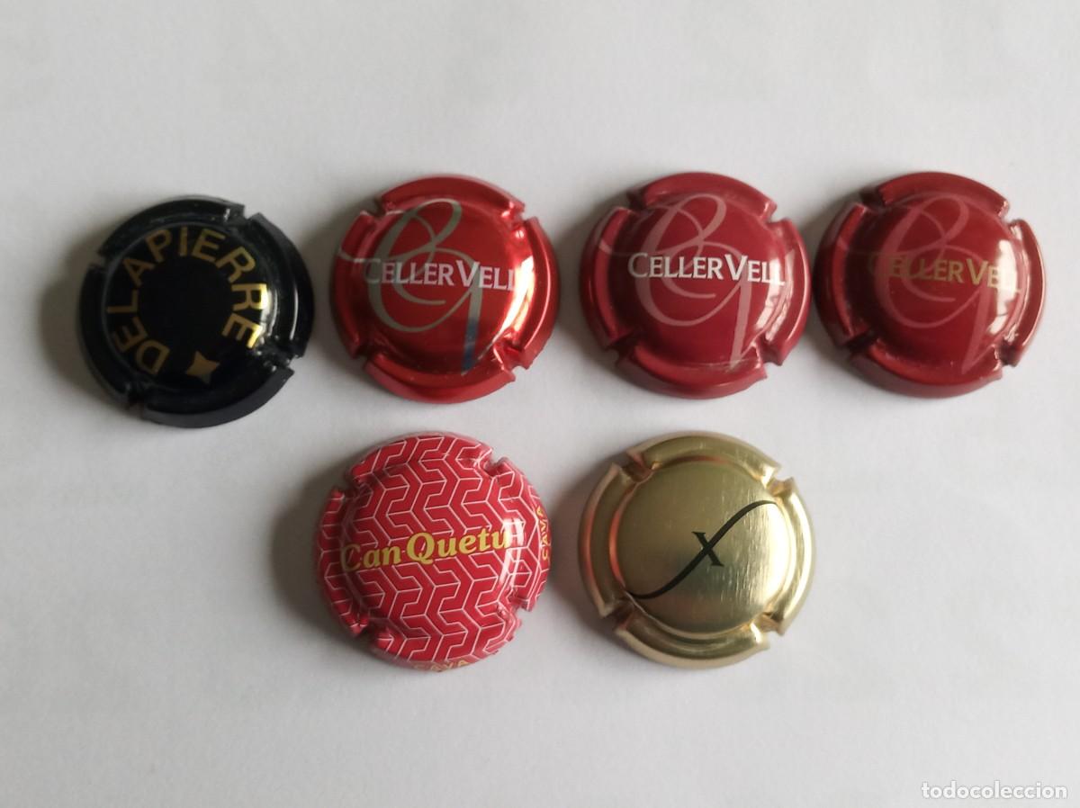 Coleccionismo de cava: 6 placas de cava variadas - Foto 1
