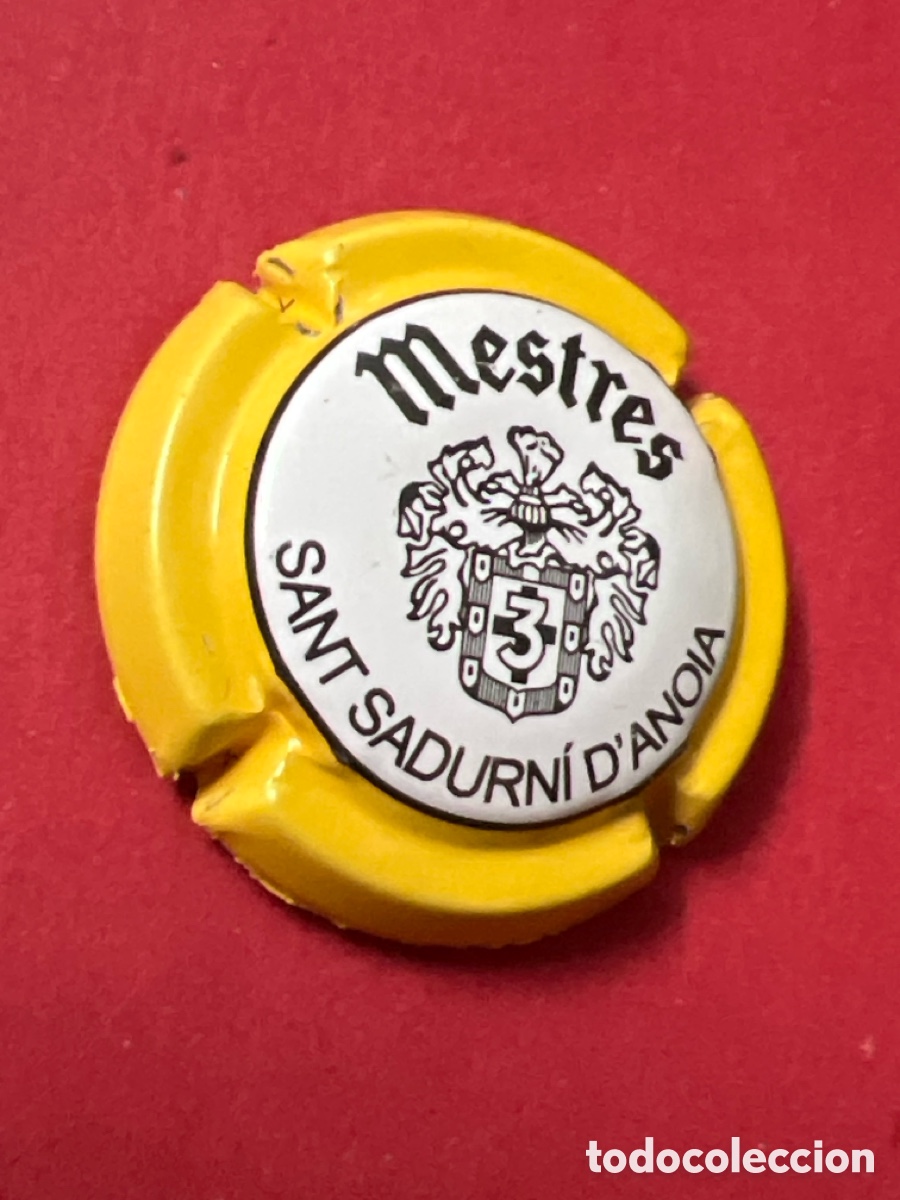 Coleccionismo de cava: M417. PLACA DE CAVA - Cavas Mestres - Foto 1