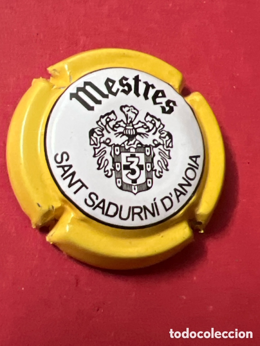 Coleccionismo de cava: M440. PLACA DE CAVA - Cavas Mestres - Foto 1