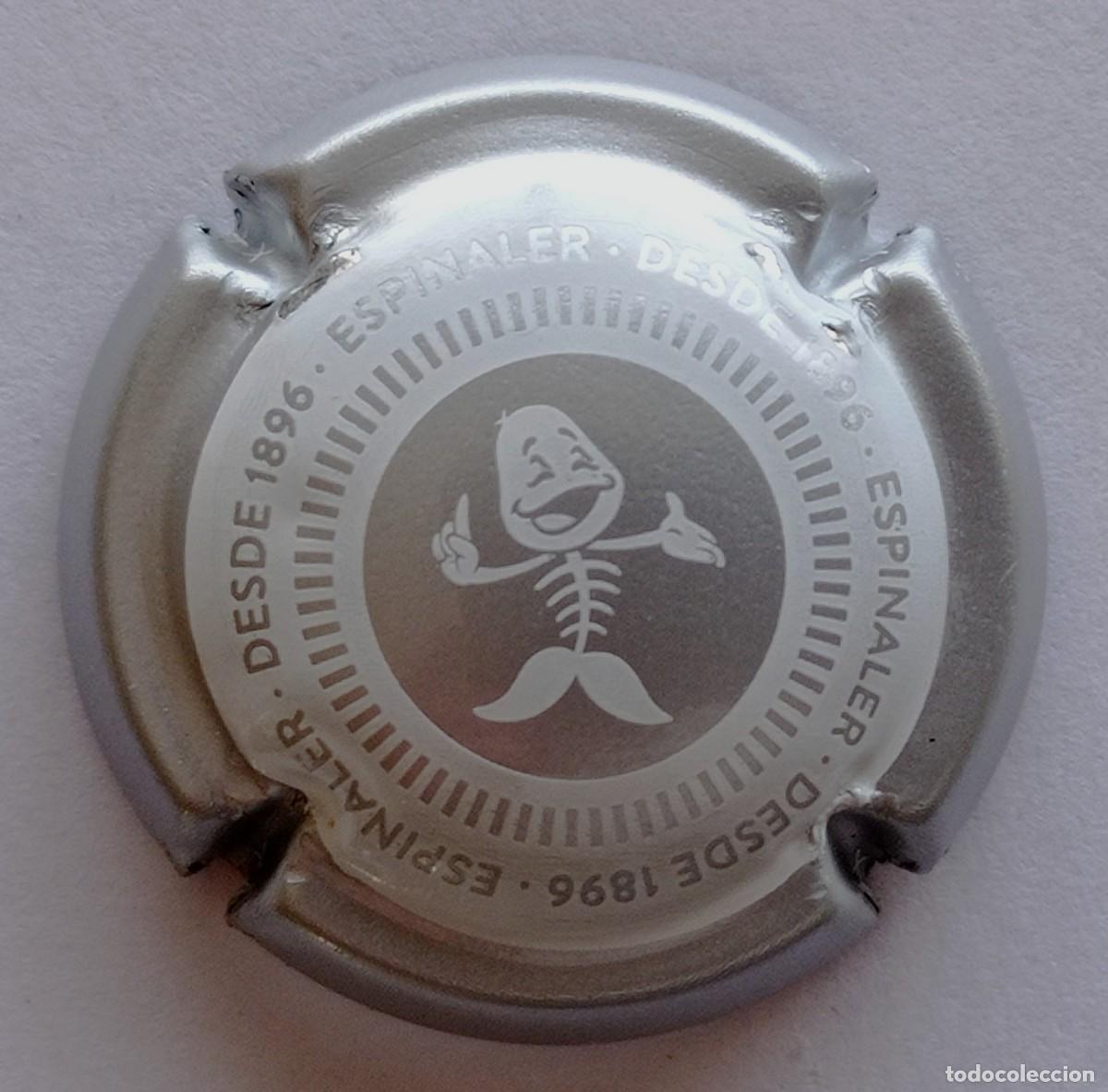 Coleccionismo de cava: PLACA CHAPA CAVA ESPINALER - Foto 1