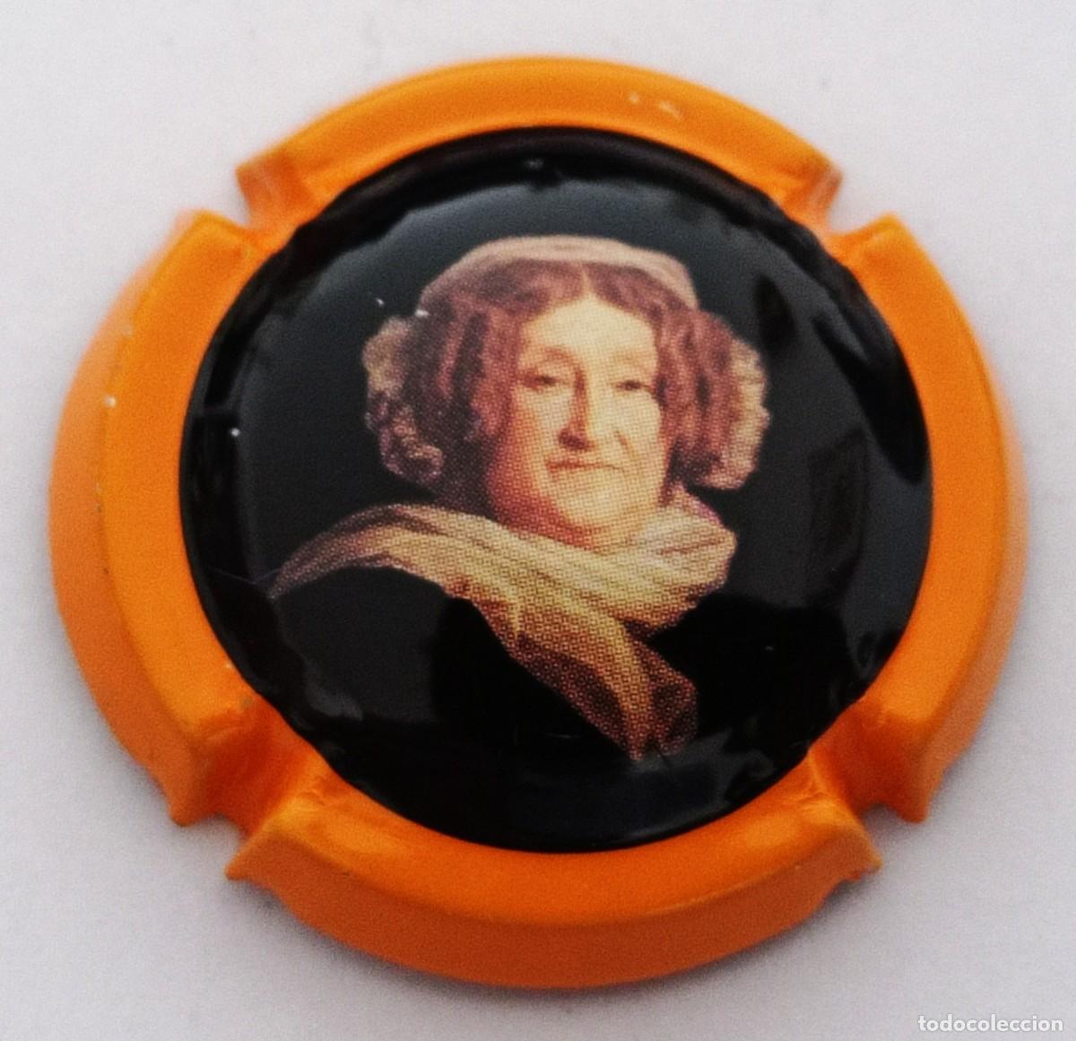 Coleccionismo de cava: PLACA CHAPA CHAMPAGNE CLICQUOT - Foto 1