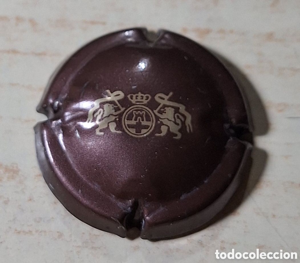 Coleccionismo de cava: PLACA CHAPA CAVA - CASTILLO DE PERELADA - Foto 1