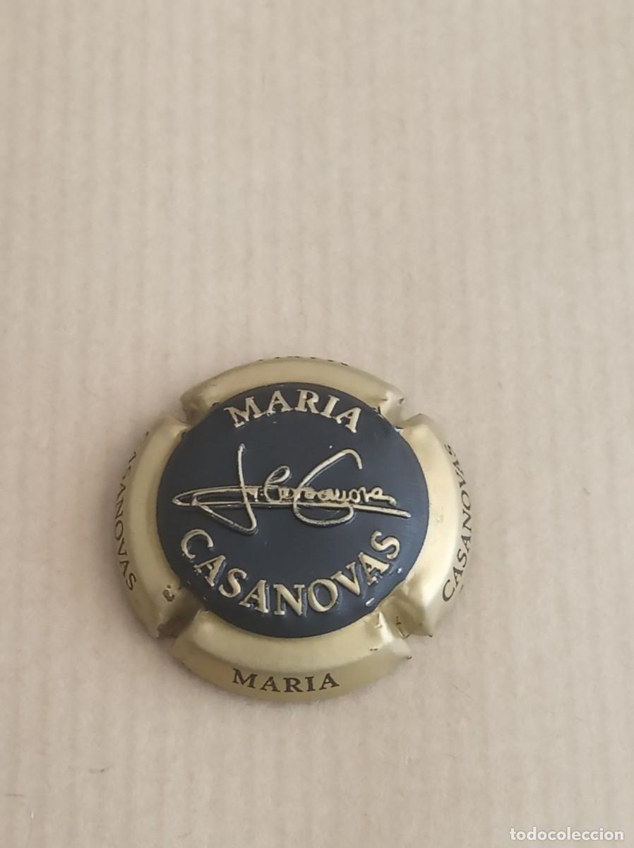 Coleccionismo de cava: Placa cava maria casanovas - Foto 1