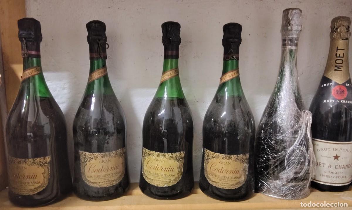 Coleccionismo de cava: Lote de botellas Moet Chandom ,Mon Plus Ultra Codorniu - Foto 1