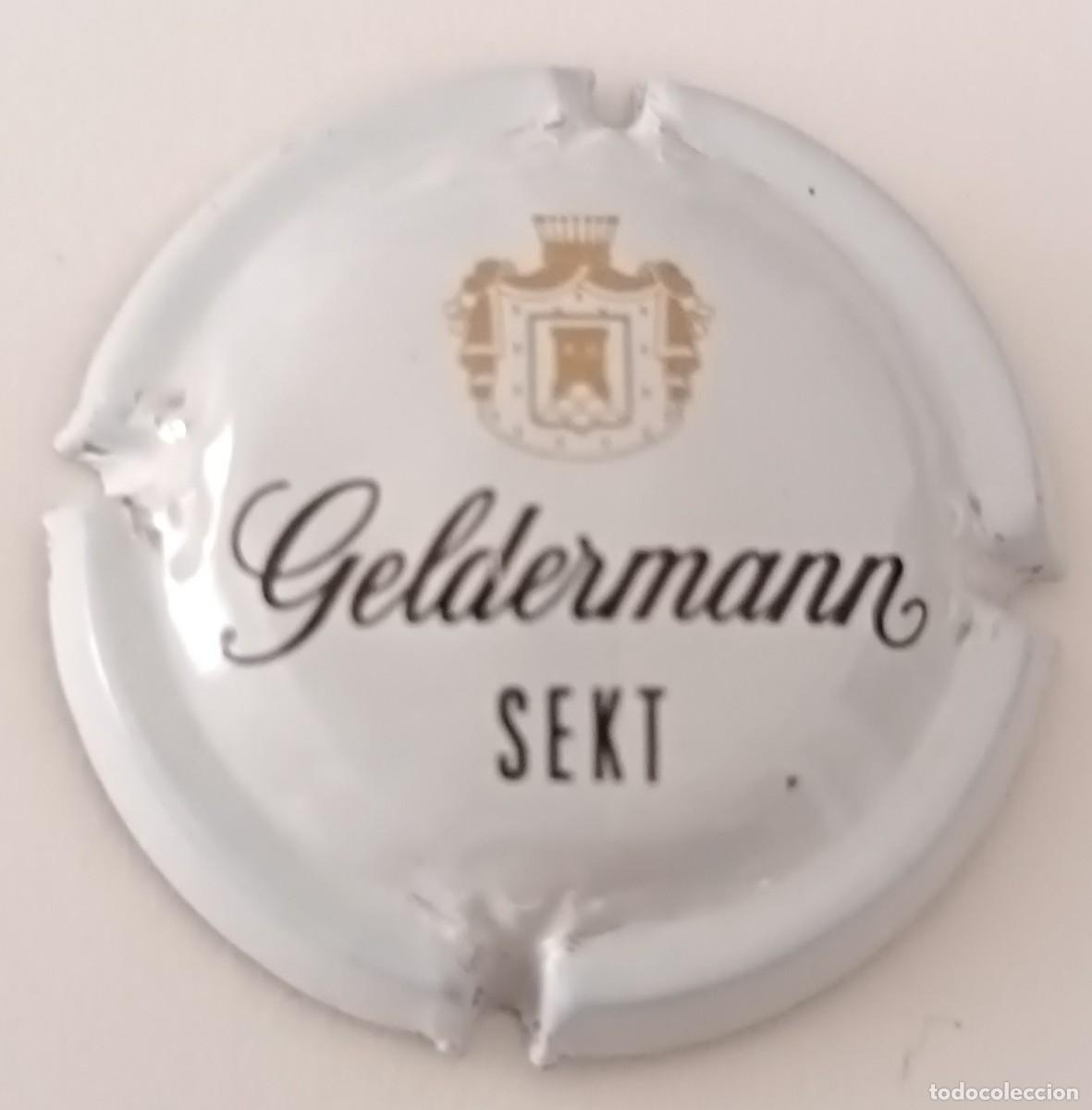 Coleccionismo de cava: Chapa de cava. Campagne. Geldermann. Sekt. - Foto 1