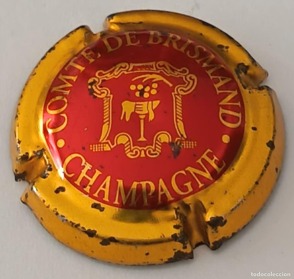 Coleccionismo de cava: Chapa de cava. Campagne Frances. Comte de Brismand. - Foto 3