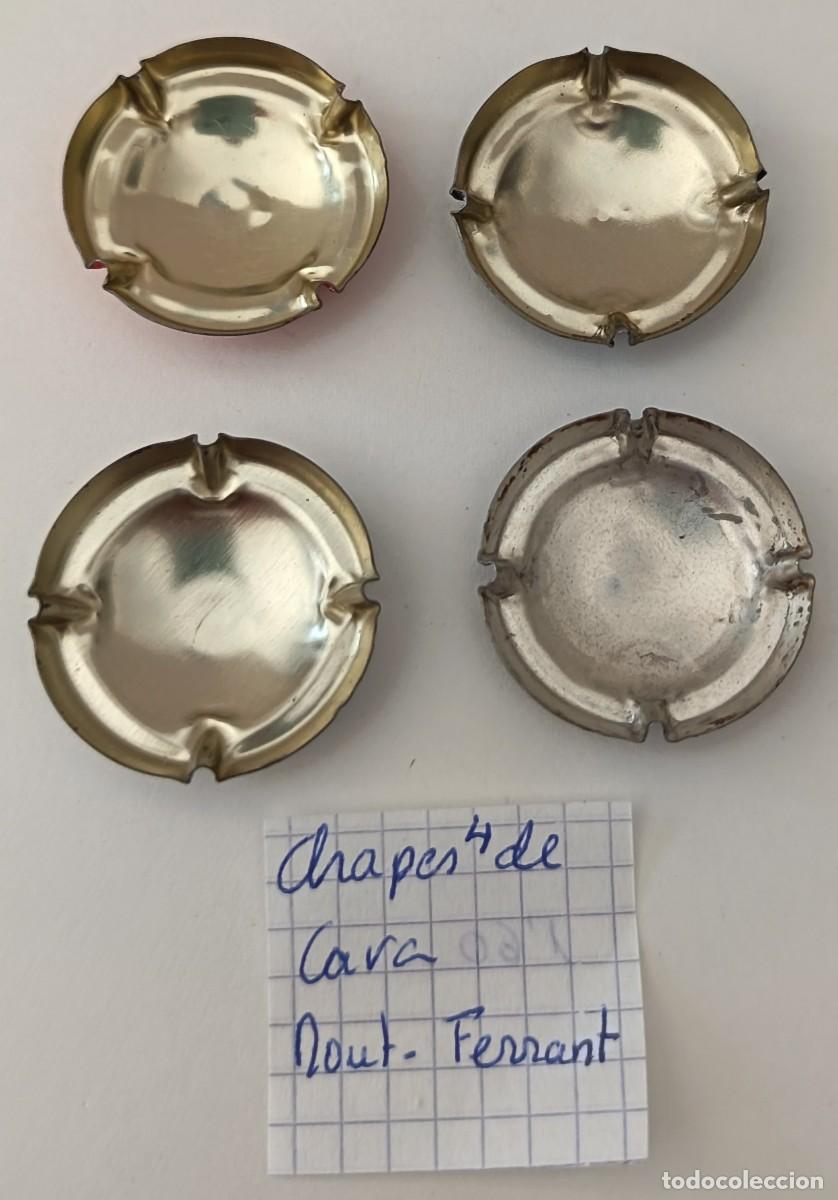 Coleccionismo de cava: 4 Chapas de cava. Mont - Ferrant. - Foto 2