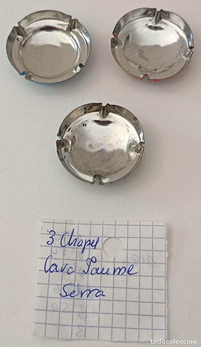 Coleccionismo de cava: 3 Chapas de cava. Jaume Serra. - Foto 3