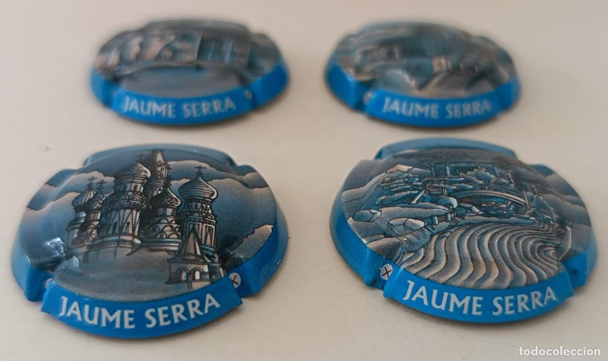 Coleccionismo de cava: 4 Chapas de cava. Jaume Serra. - Foto 3