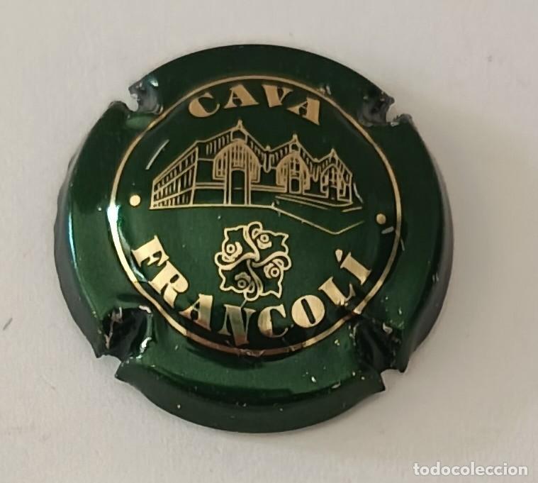 Coleccionismo de cava: Chapa de cava. Francoli. - Foto 1