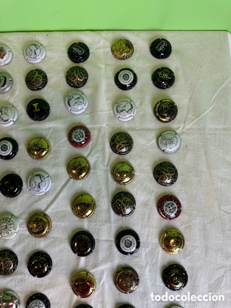 Coleccionismo de cava: Lote de 157 chapas de cava - Foto 4