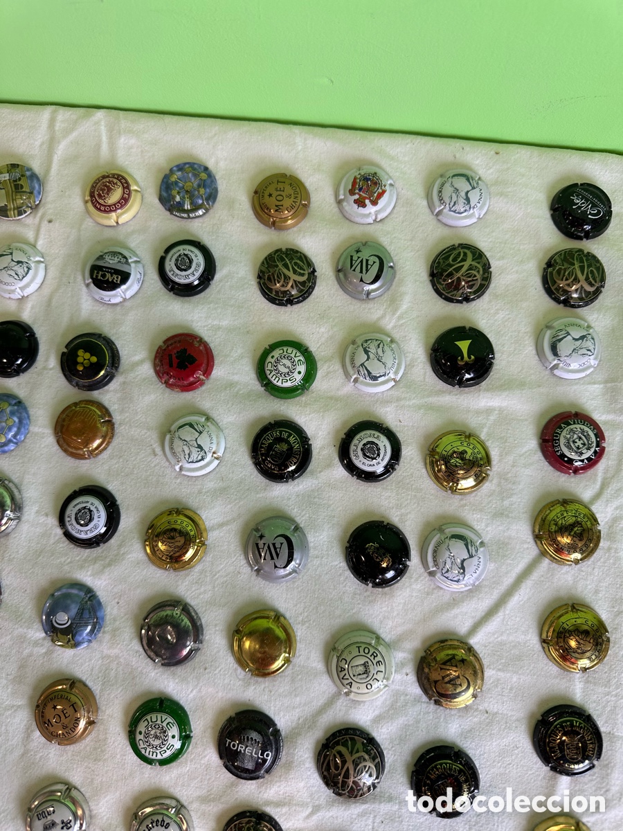 Coleccionismo de cava: Lote de 157 chapas de cava - Foto 5