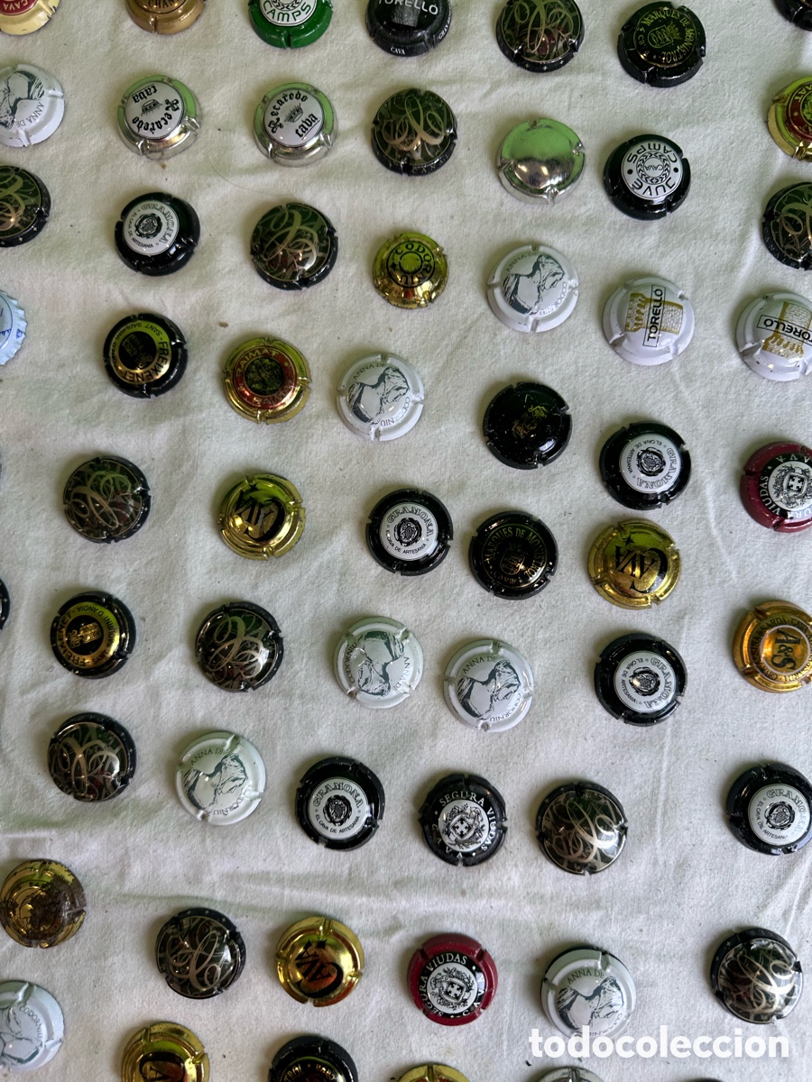 Coleccionismo de cava: Lote de 157 chapas de cava - Foto 7